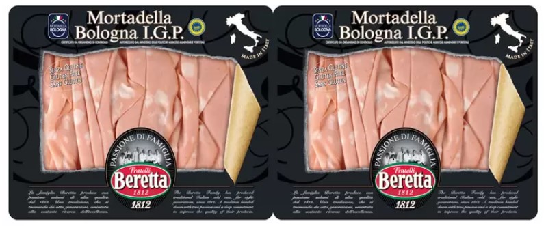 Beretta Mortadella Bologna IGP, 2 x 250g (500g)